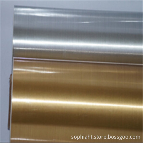 PVC Metallized Golden (Silver) Sheet